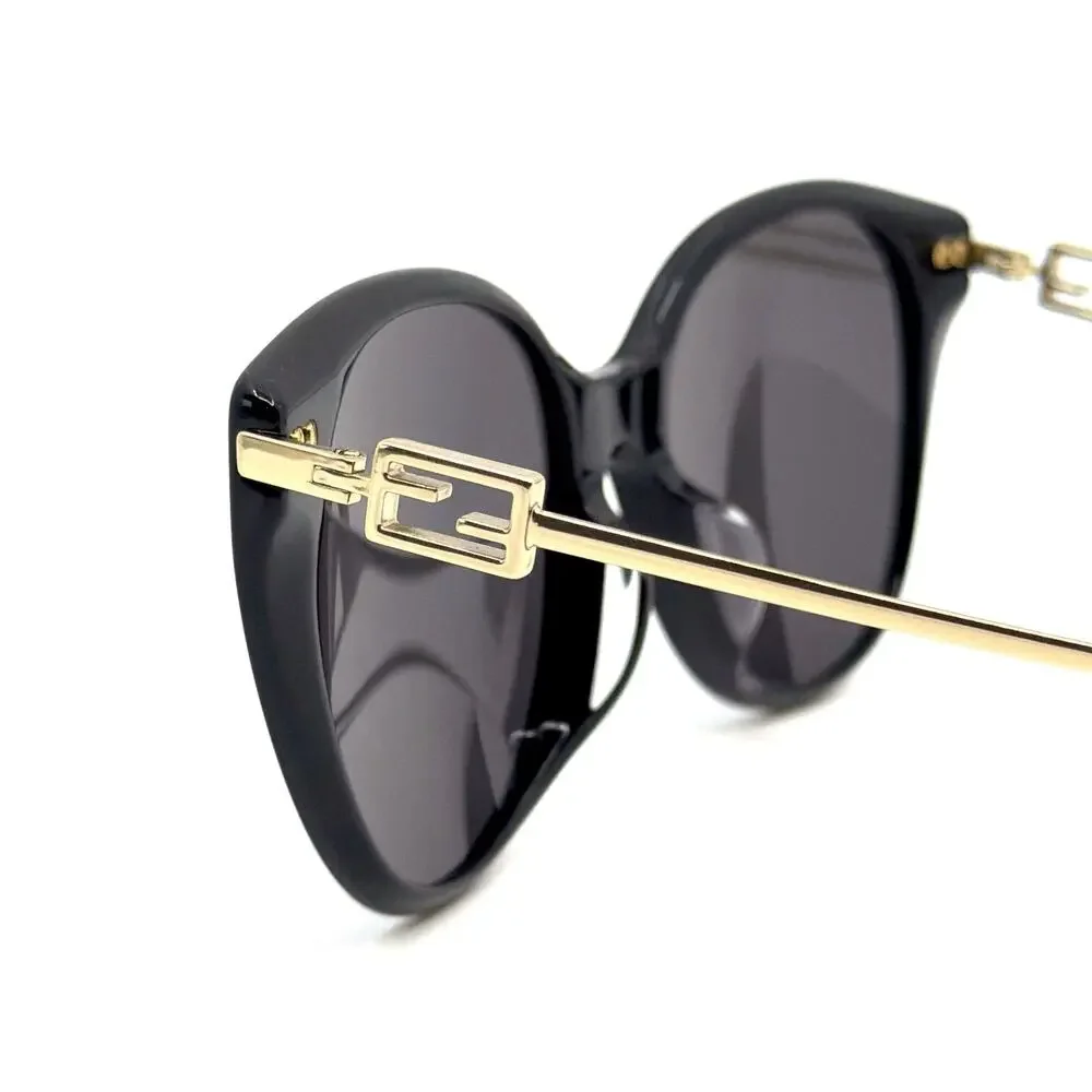 New FENDI Sunglasses FE40047F 01A Authentic